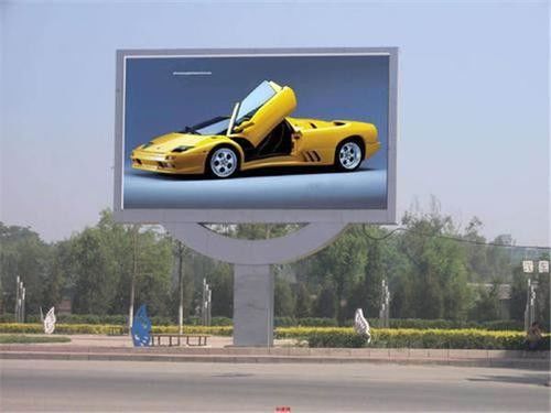 P10 Large Outdoor LED Display Screen Panels Waterproof Long Lasting