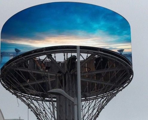 P6 Commercial Rental LED Display Screen 4500nit - 6500nit Brightness