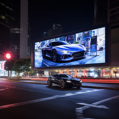 Custom LED Digital Advertising Display 5500nits - 8500nits P6 Outdoor LED Screen