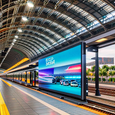 OEM P3 Outdoor LED Advertising Screen Board with High Refresh Rate