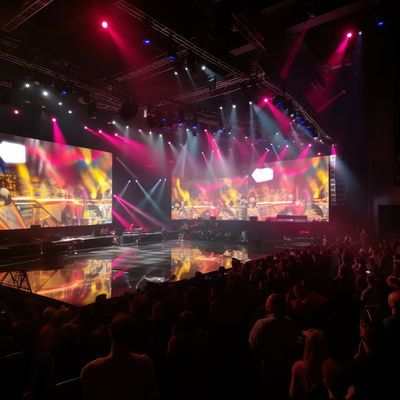 4K UHD 5500-8500nit LED Stage Display Rental HDMI/DVI/VGA Inputs