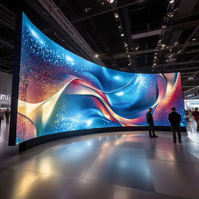 Flexible High Resolution LED Panel P4 Outdoor Slim And Lightweight