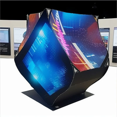 Flexible Transparent LED Wall Display 5500nit-8500nit Retail LED Screen