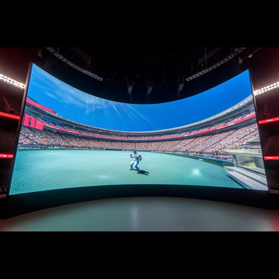 P4.81 / P5 / P6 Flexible LED Panel Video Screen Display High Brightness