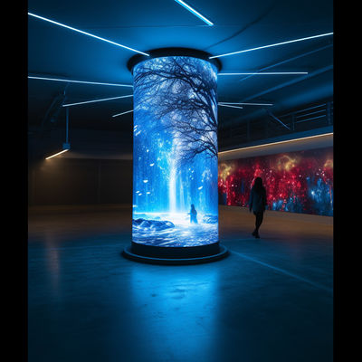 P3 Flexible LED Screen Display Panel Adjustable Color Temperature