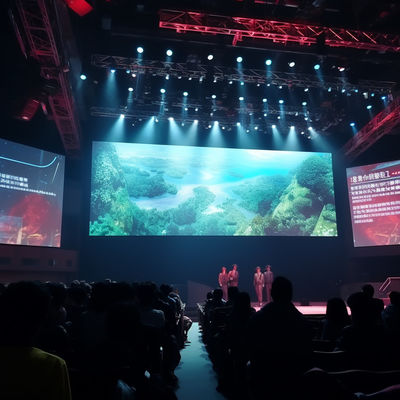 High Resolution Indoor LED Wall Screen P4.81 / P4 LED Display Module