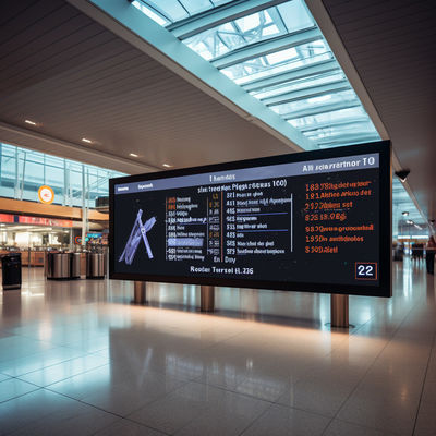 Indoor Anti Glare LED Display Screen P1.667 / P1.86 Resolution 1920x1080