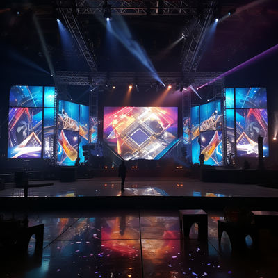 P6 LED Video Wall Rental For Events Weatherproof 3840 X 2160 Resolution