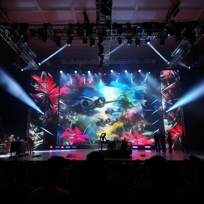Rental High Definition Video Display Seamless P3 LED Wall Resolution