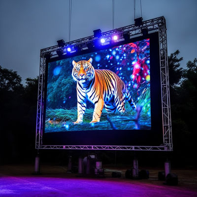 Outdoor Seamless LED Video Wall Rental High Brightness P4.81
