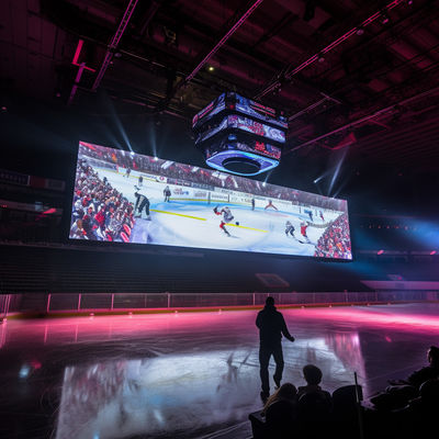 Indoor Stadium Perimeter LED Display P4.81 Hanging LED Screen High Resolution