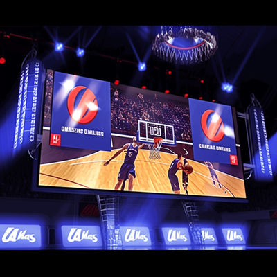 P4.81 Football Stadium LED Display 6500nits With 160° Viewing Angle