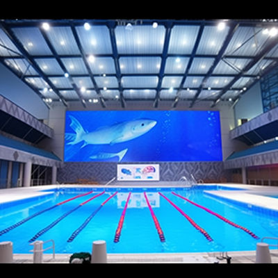 Audience Stadium LED Display Screen Hanging With IP65 Protection