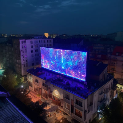 6500K LED Advertising Billboard Sign AC110V / 220V 140° Viewing Angle