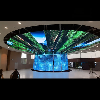 Full Color Module Size P3/P3.91/P4/P4.81/P5/P6 Indoor Flexible LED Screen Display with High Contrast and Brightness