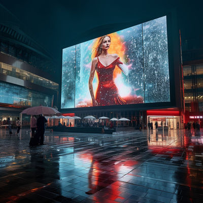 Pixel Pitch 8MM Waterproof Outdoor LED Display Full Color Depth Screen With SMD 3535 For Stage