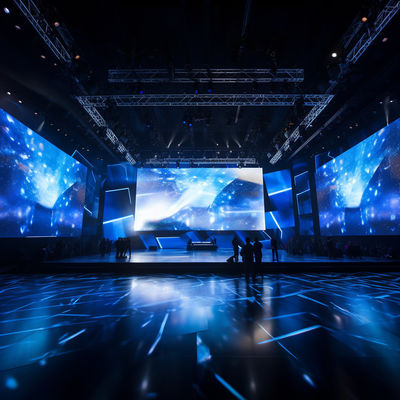 Easy Installation Outdoor Rental LED Screens with 6.67mm Pitch and 100000 Hours Lifespan