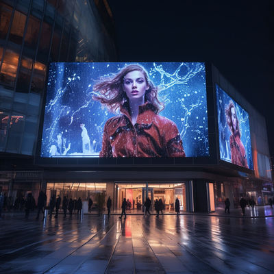 Customized 160° Wide View LED Billboard with IP65 Weatherproof Rating