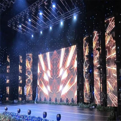 Lightweight Mobile LED Screen Rental / Modular Led Display Rental for Hanging or Stacking