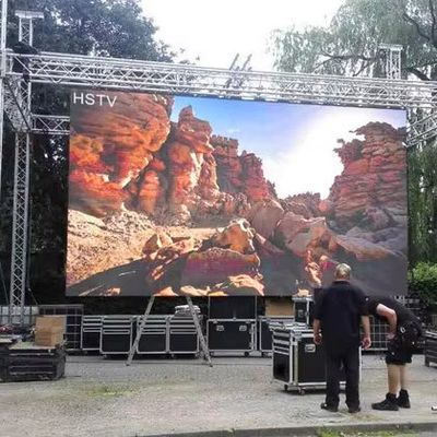 Full Color Outdoor P4.81 LED Display with Aluminium Die Case CE FCC Certified
