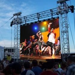 HDMI/DVI/VGA Stage LED Screen Rental 500*500MM/500*1000MM For Event