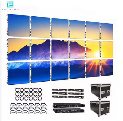 Full Color Indoor LED Digital Signage Displays , Rental Wall LED Screen