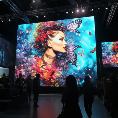 AC110V/220V- 5V40A Input Voltage LED Display Screen Crystal Clear 4000 1 Contrast Ratio