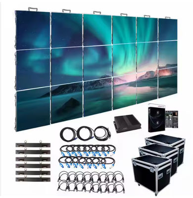 Rental Stage Big Stadium LED Display Screen For Advertising Outdoor Building P3.91 7680Hz