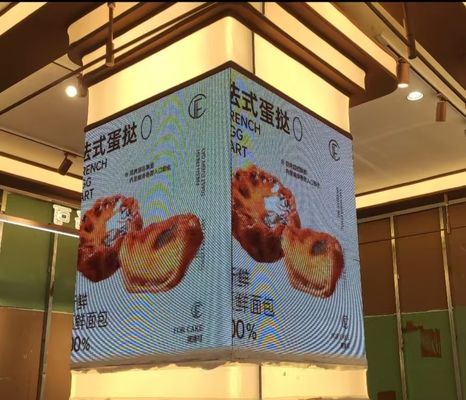 3.076mm IP65-Rated Deep Color Spectrum LED Display for Outdoor Applications