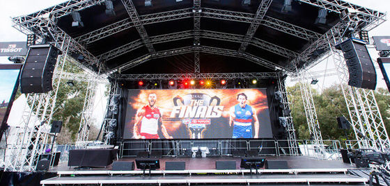 Pixel Pitch 8MM Waterproof Outdoor LED Display Full Color Depth Screen With SMD 3535 For Stage