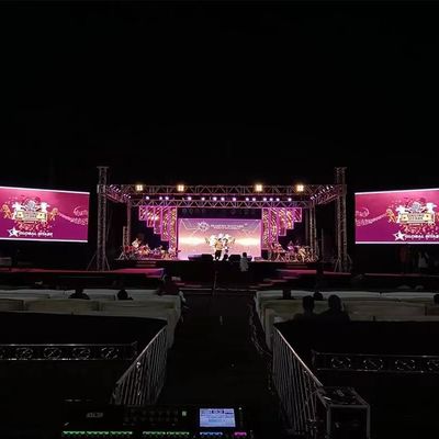 Outdoor LED Display Screen with P8 Pixel Pitch 256*128 Resolution and 1920Hz-3840Hz Refresh Rate for Versatile Applications