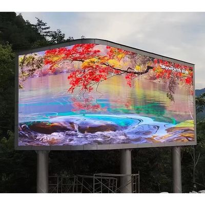 Outdoor LED Display Screen with P4 Pixel Pitch 1920Hz-3840Hz Refresh Rate and 256*128/256*256 dot Resolution for High-Quality Video Wall