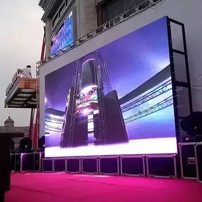 500x500mm Outdoor LED Display Screen with 256*128/256*256 Dot Resolution and 1920Hz-3840Hz Refresh Rate