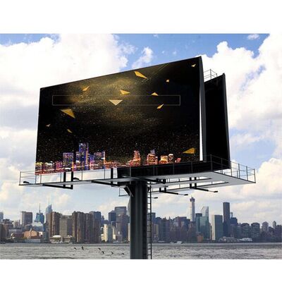 Outdoor LED Display Screen with IP65 Waterproof 1920Hz-3840Hz Refresh Rate and 100000 Hours Life Span