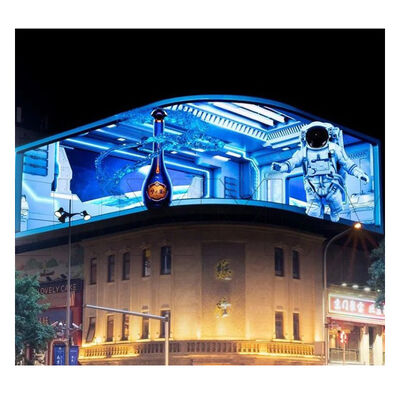 Outdoor LED Display Screen IP65 Waterproof with 1920Hz-3840Hz Refresh Rate and 100000 Hours Life Span