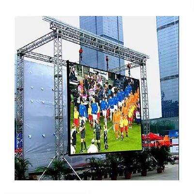 P3.91mm Pixel Pitch IP65 Waterproof Outdoor LED Display Screen with 1920Hz-3840Hz Refresh Rate