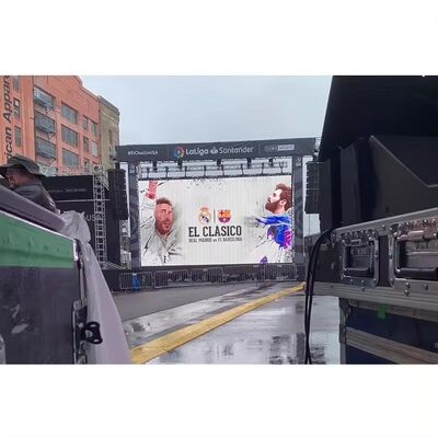 P3.91mm Pixel Pitch IP65 Waterproof Outdoor LED Display Screen with 1920Hz-3840Hz Refresh Rate