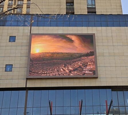 Outdoor LED Display Screen with IP65 Waterproof 1920Hz-3840Hz Refresh Rate and 100000 Hours Life Span LED Video Wall Panel