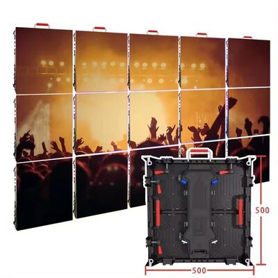 Waterproof IP65 Outdoor LED Display Screen with 1920Hz-3840Hz Refresh Rate and 100000 Hours Life Span for Rental LED Video Wall