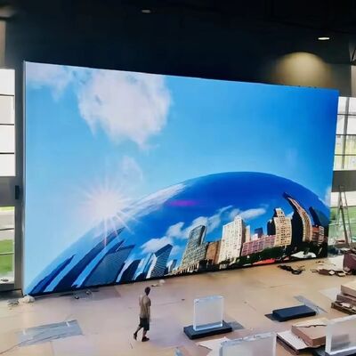 Outdoor P5 LED Video Wall with IP65 Waterproof Die-Cast Aluminum Cabinet and 1920Hz-3840Hz Refresh Rate