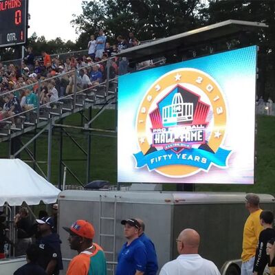 P3.91 Outdoor LED Display Screen IP65 Waterproof with 1920Hz-3840Hz Refresh Rate and Die Cast Aluminum Cabinet for Rental Video Wall