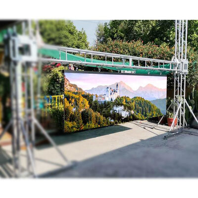 IP65 Waterproof Outdoor LED Display Screen with 3.91mm Pixel Pitch and 3840Hz Refresh Rate LED Video Wall