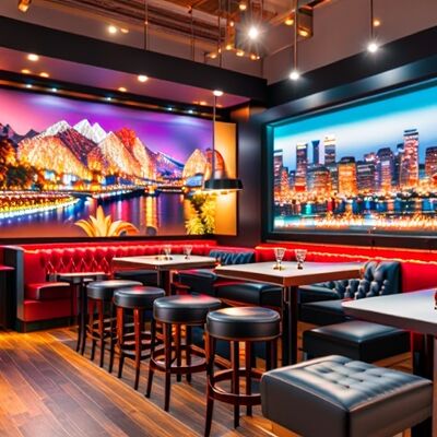 Outdoor LED Display Screen with 2.5mm Pixel Pitch 3840Hz Refresh Rate and Waterproof IP65 for Advertising and Events