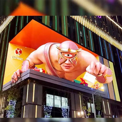 High Brightness Outdoor LED Display Screen with IP65 Waterproof 1920Hz-3840Hz Refresh Rate and 100000 Hours Life Span