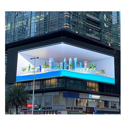 High Brightness Outdoor LED Display Screen with IP65 Waterproof 1920Hz-3840Hz Refresh Rate and 100000 Hours Life Span