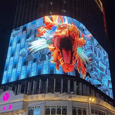 High Brightness Outdoor LED Display Screen with IP65 Waterproof 1920Hz-3840Hz Refresh Rate and 100000 Hours Life Span