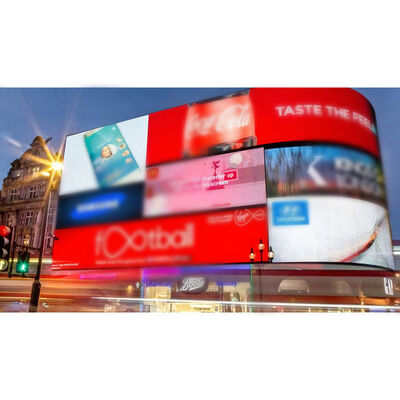 High Brightness Outdoor LED Display Screen with IP65 Waterproof 1920Hz-3840Hz Refresh Rate and 100000 Hours Life Span