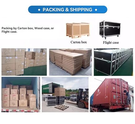 Outdoor LED Display Screen IP65 Waterproof High Brightness 4500-5500cd Naked Eye 3D LED Billboard