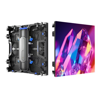 500x500mm Outdoor P4.81 LED Video Wall with IP65 Waterproof and 3840-7680Hz Refresh Rate for Rental Events
