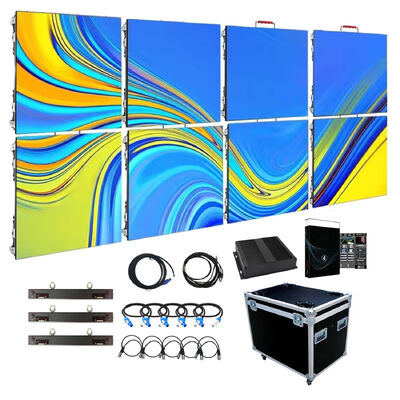 Outdoor P2.604 LED Video Wall with IP65 Waterproof and 3840Hz Refresh Rate for Digital Signage
